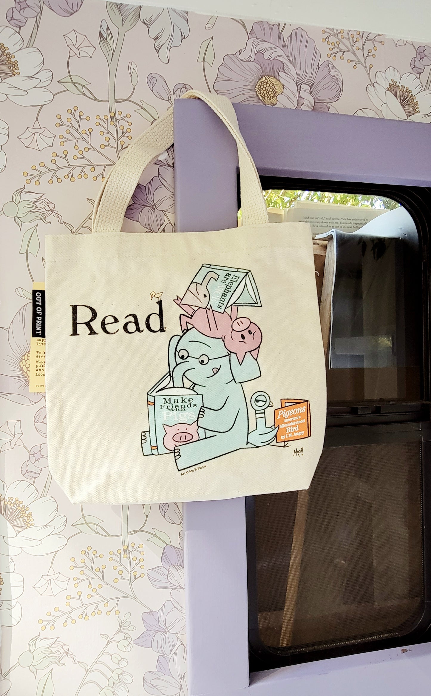 Elephant & Piggie Read Mini Tote Bag