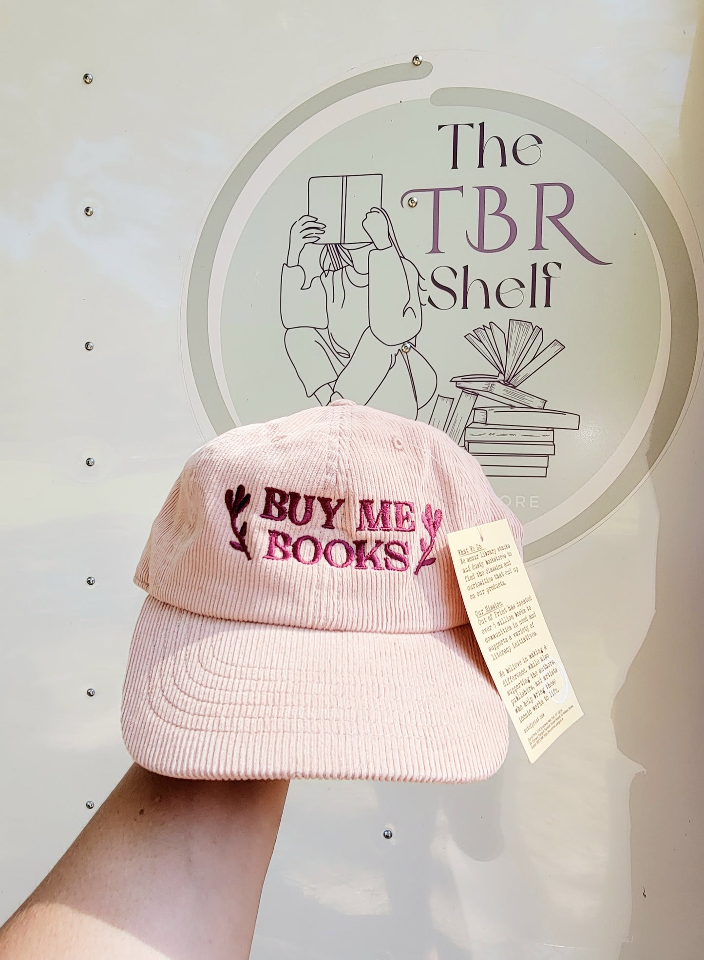 Buy Me Books Hat