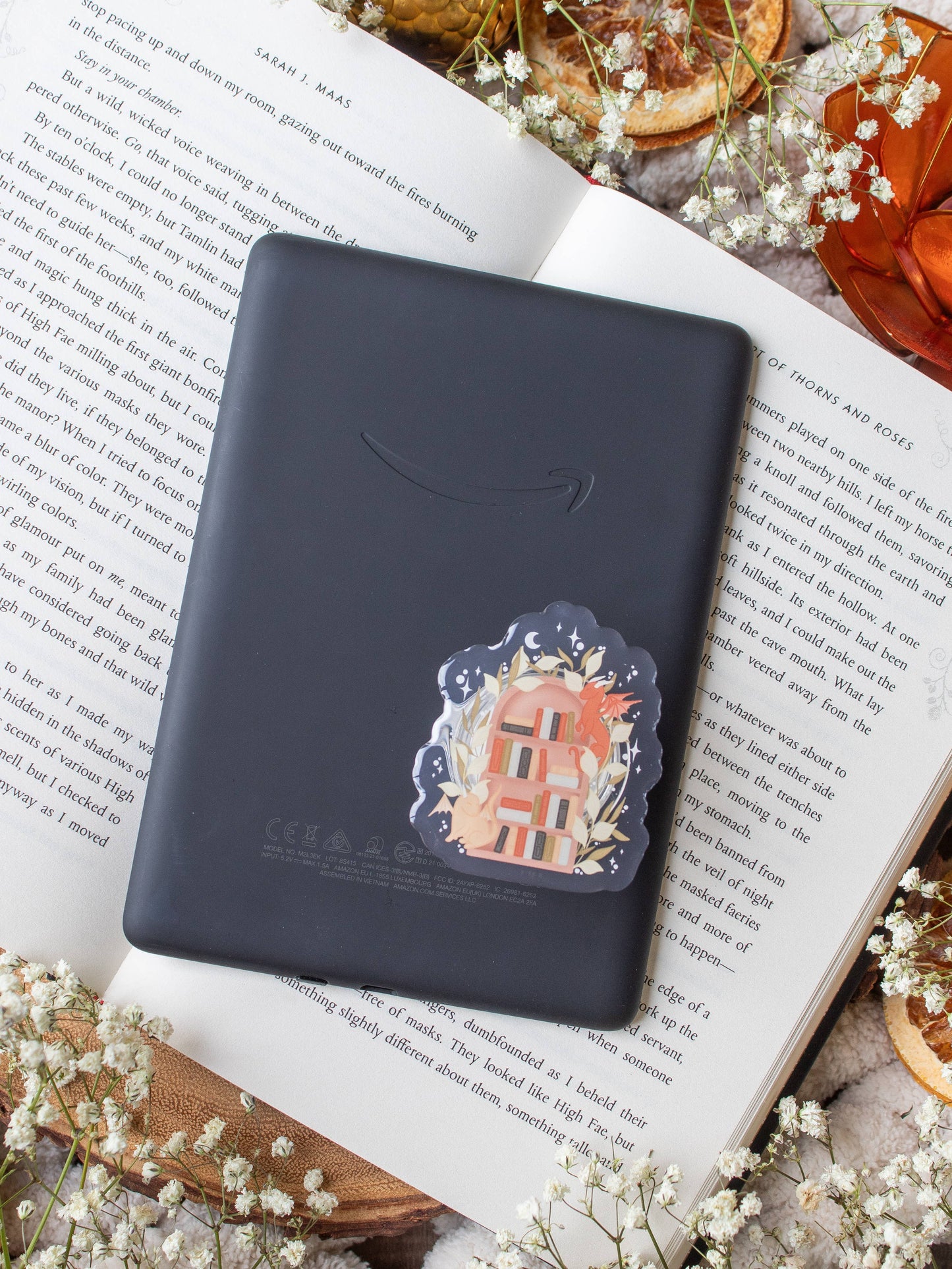 Littlest Book Dragon Kindle / Phone Grip