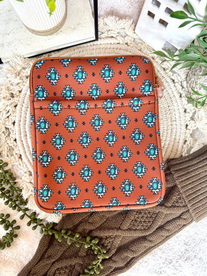 Western Cowgirl Book and Tablet Sleeve/Cover