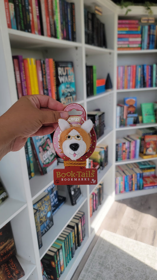 Book-Tails Bookmarks Corgi