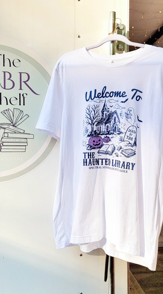 Haunted Libary(Sept $15 tee)