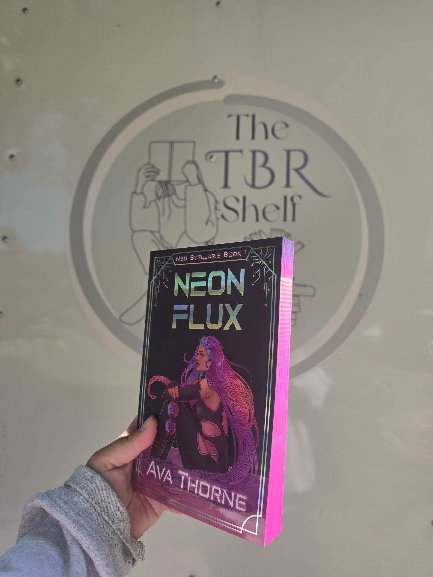 Neon flux [signed]
