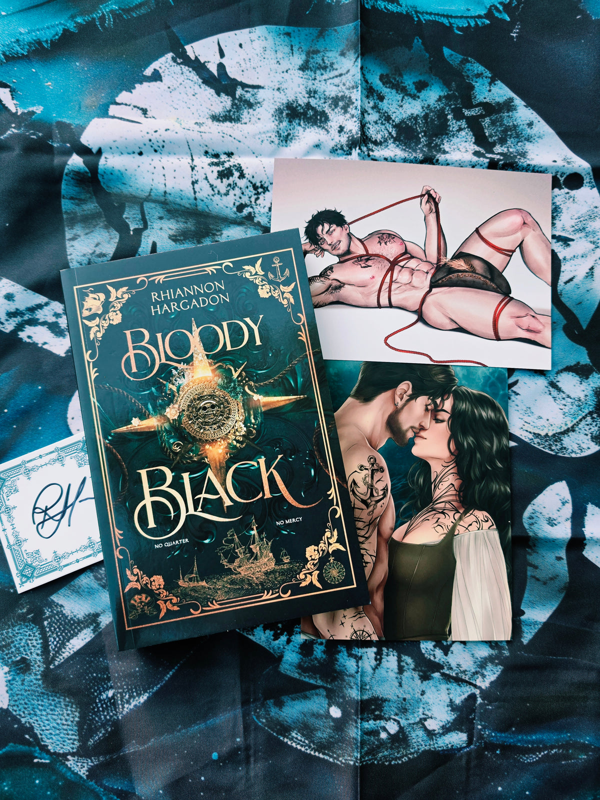 Bloody Black [signed + goodies]