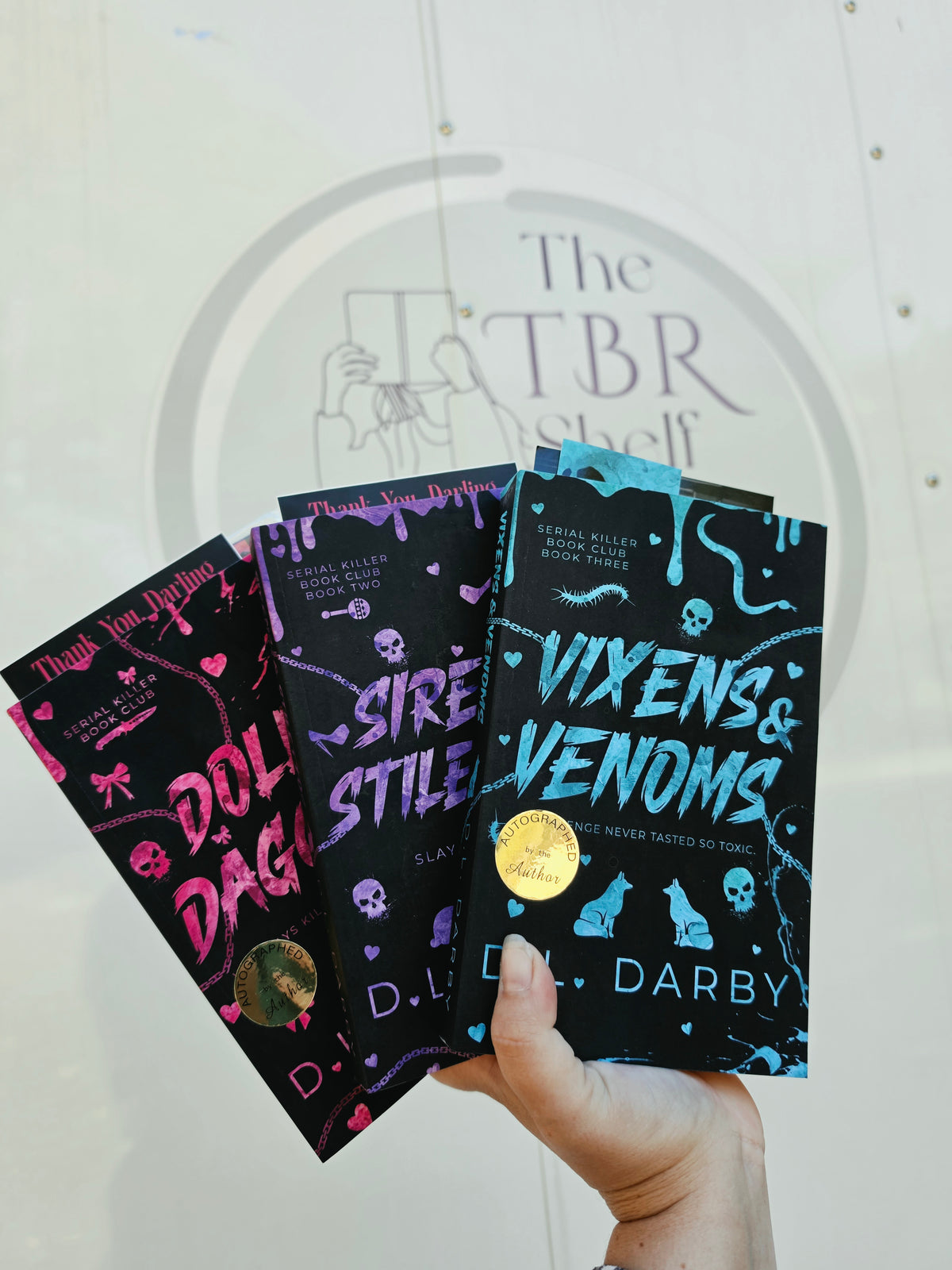 Sirens & Stilettos [signed + goodies]