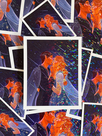 Feyre & Rhys *Holographic Print*