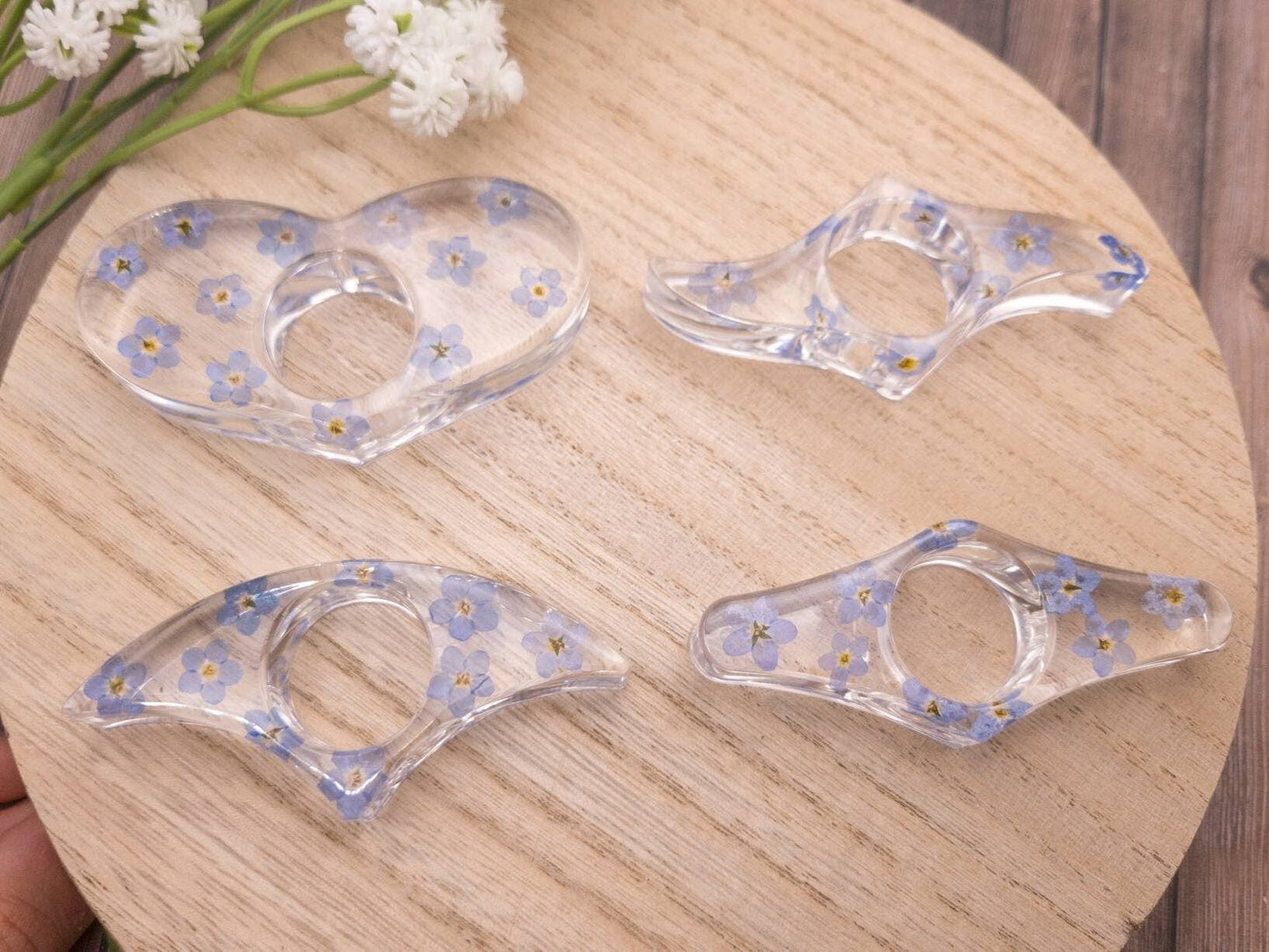 Floral Book Page Holder, Flower Thumb Page Spreader