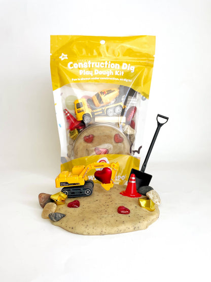 Valentines "I Dig You" Construction KidDough Play Kit