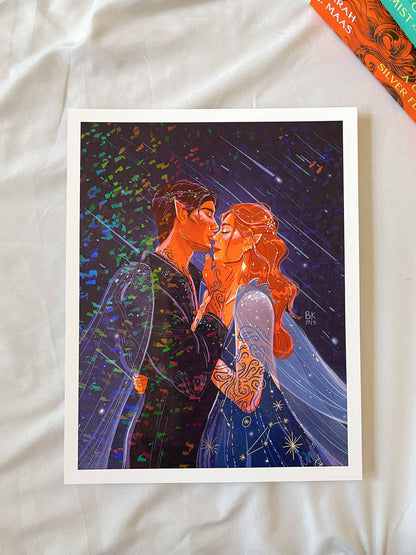 Feyre & Rhys *Holographic Print*