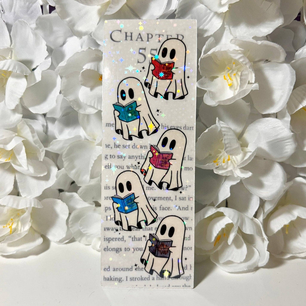Ghost Reading Series Cardstock Bookmark