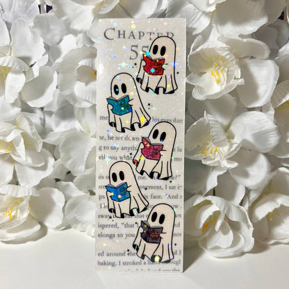 Ghost Reading Series Cardstock Bookmark