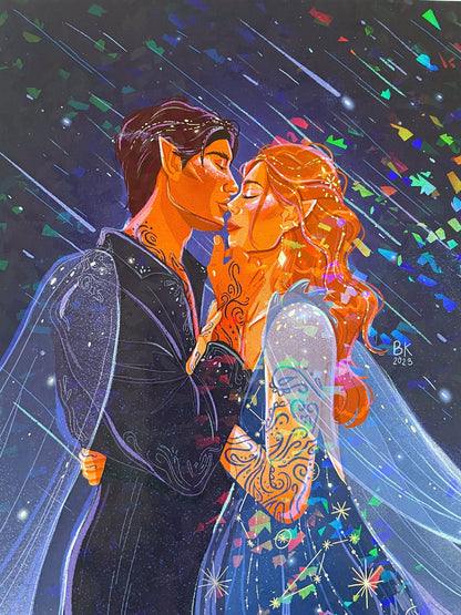 Feyre & Rhys *Holographic Print*