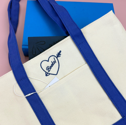 I Heart Books Mini Tote | Book Bag