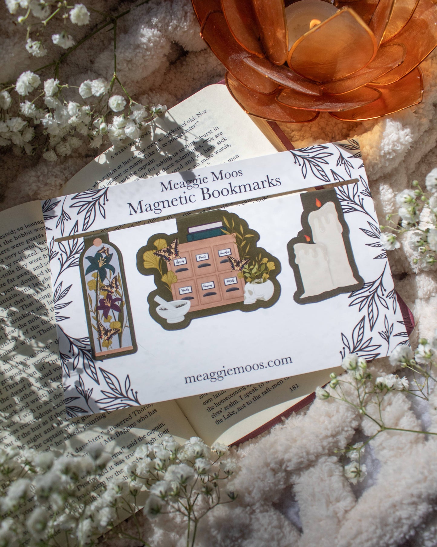 Apothecary Magnetic Bookmarks | Set of 3