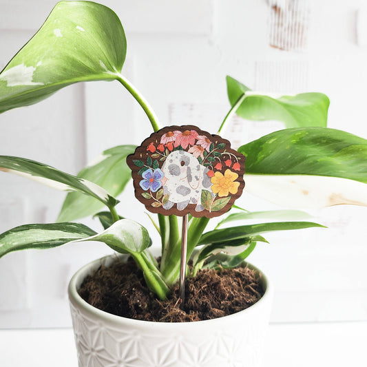 Garden bunny houseplant flair