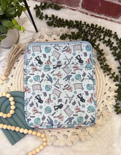 Hockey-Themed Book and Tablet Sleeve/Cover Case #2