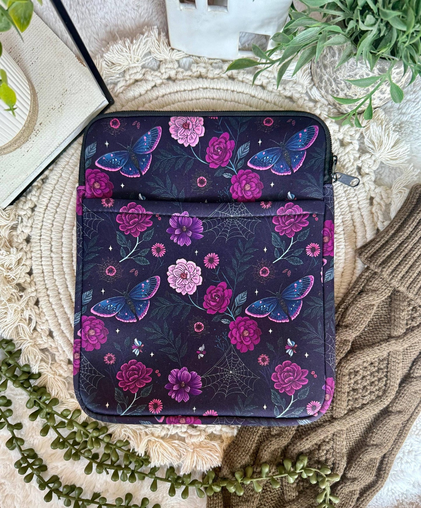 Mystic Moth Multi-Use Book and Tablet Sleeve