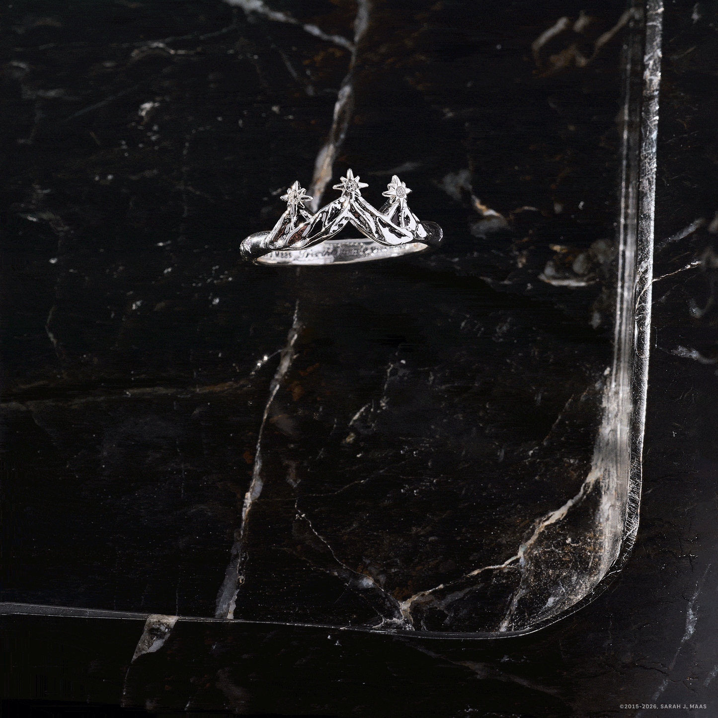 A Court of Thorns and Roses™ Bat Boys Ring Set of 3