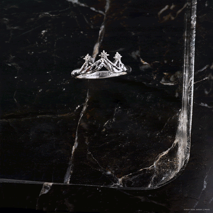 A Court of Thorns and Roses™ Bat Boys Ring Set of 3