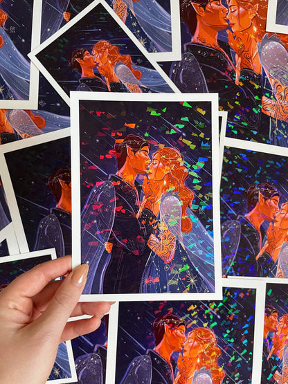 Feyre & Rhys *Holographic Print*