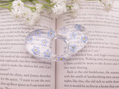 Floral Book Page Holder, Flower Thumb Page Spreader