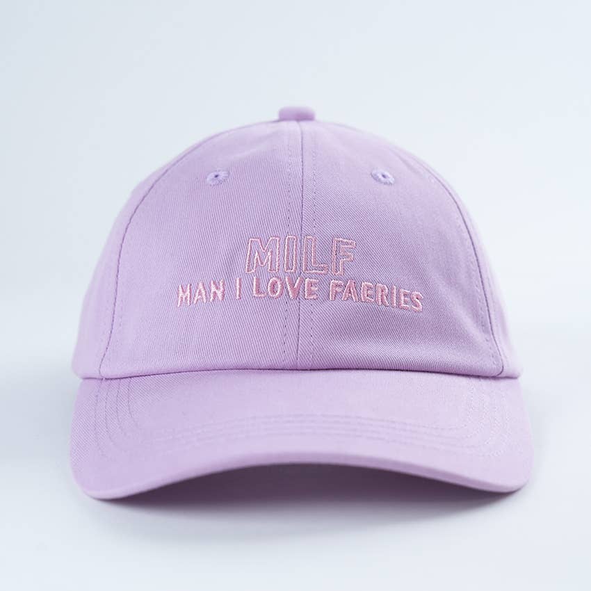 Bookish Dad Hat (Man I Love Faeries)