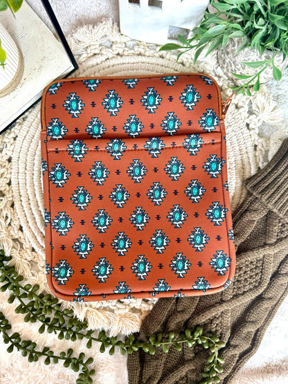 Western Cowgirl Book and Tablet Sleeve/Cover