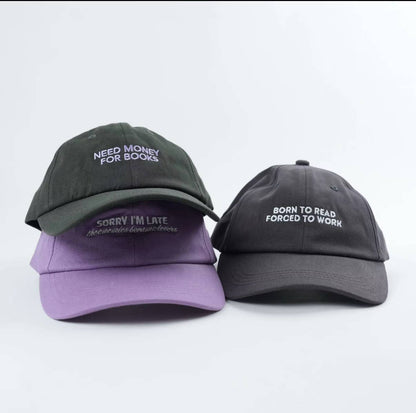 Need Money for Books 📚 Bookish Dad Hat