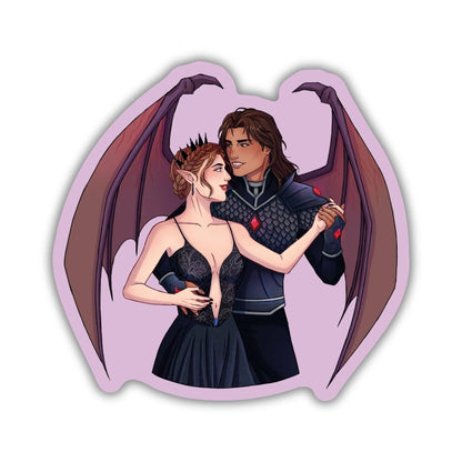 Nesta & Cassian Sticker | ACOTAR