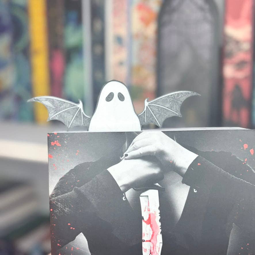 3d Printed Bat Boy Ghost Bookmark