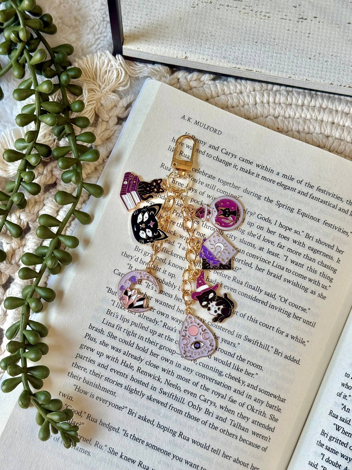 Witch Kindle Charm - Halloween Witch Phone Charm