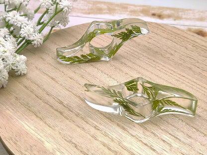 Pressed Plant Botanical Resin Book Page Holder