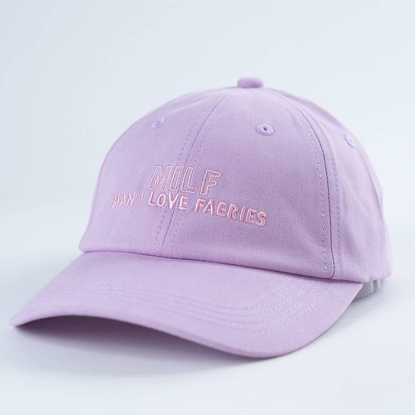 Bookish Dad Hat (Man I Love Faeries)