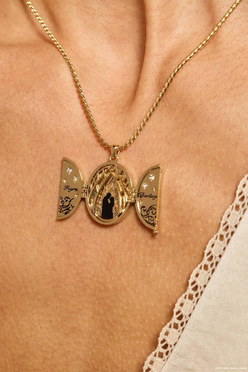 A Court of Thorns and Roses™ "There You Are" Locket Necklace