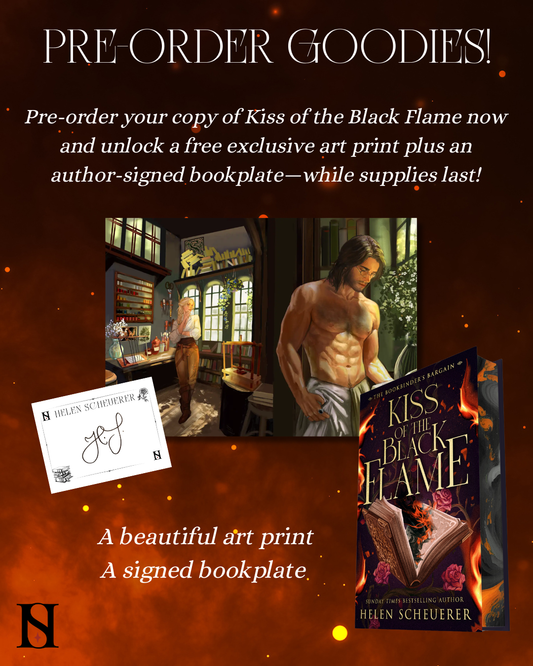 Kiss of the Black flame [pre-order]