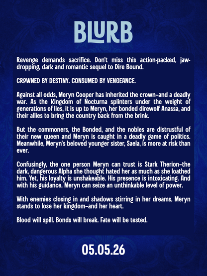 Fury bound [pre order]