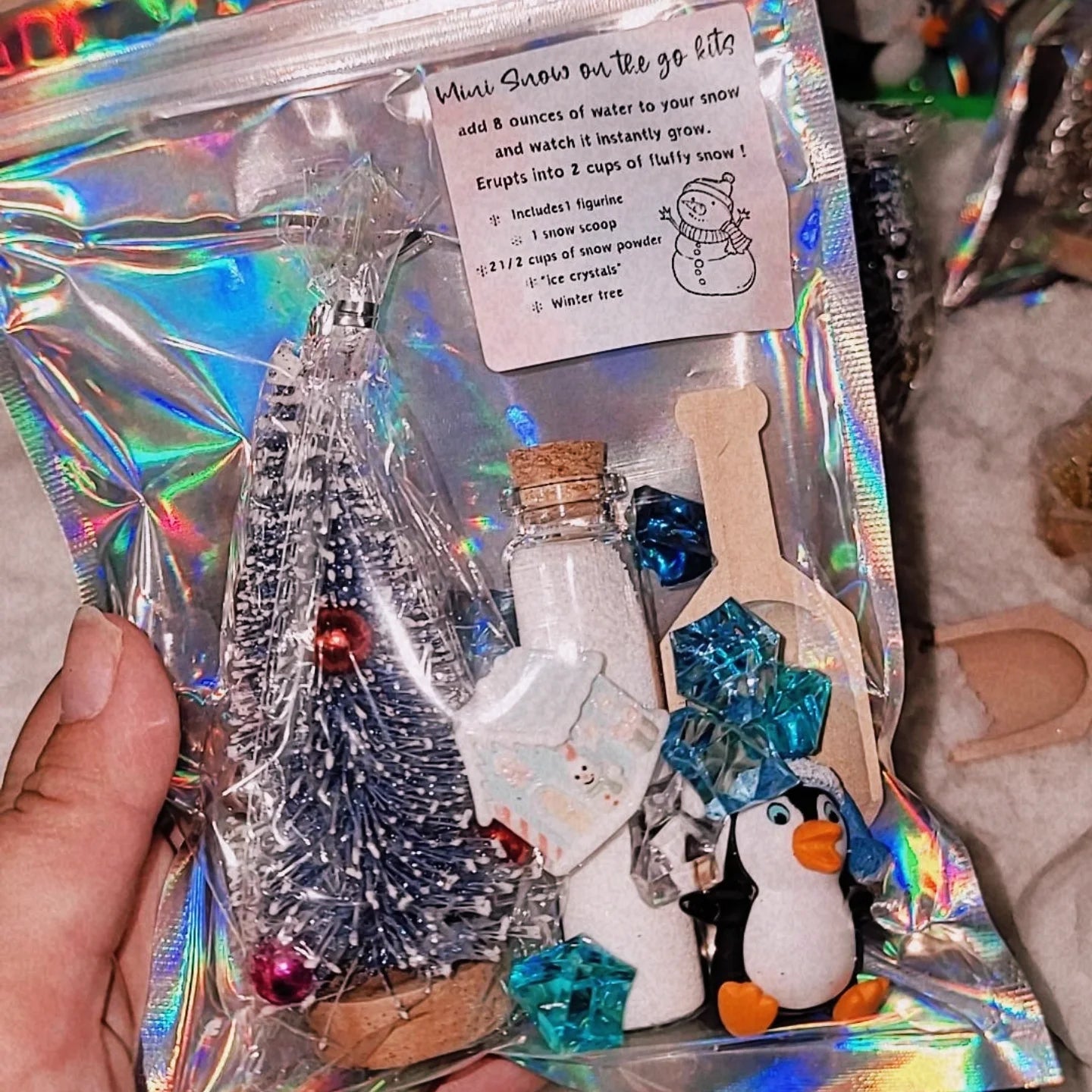 Snow on the go kits ❄