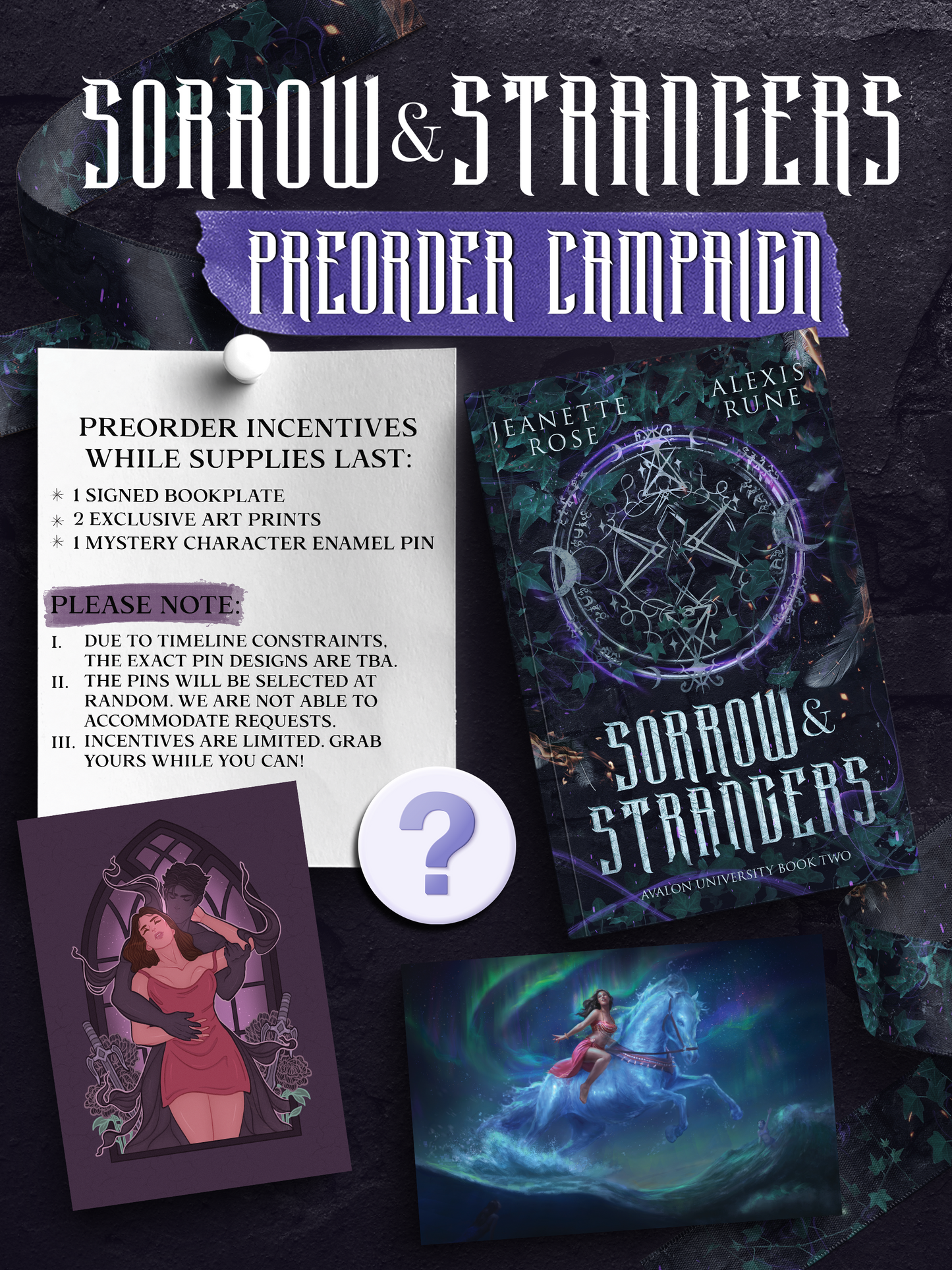 Sorrow & strangers [pre- order]