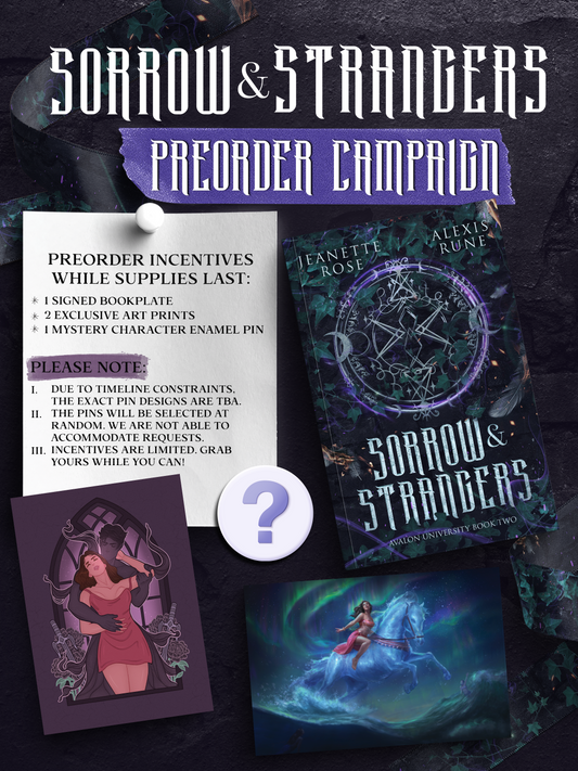 Sorrow & strangers [pre- order]