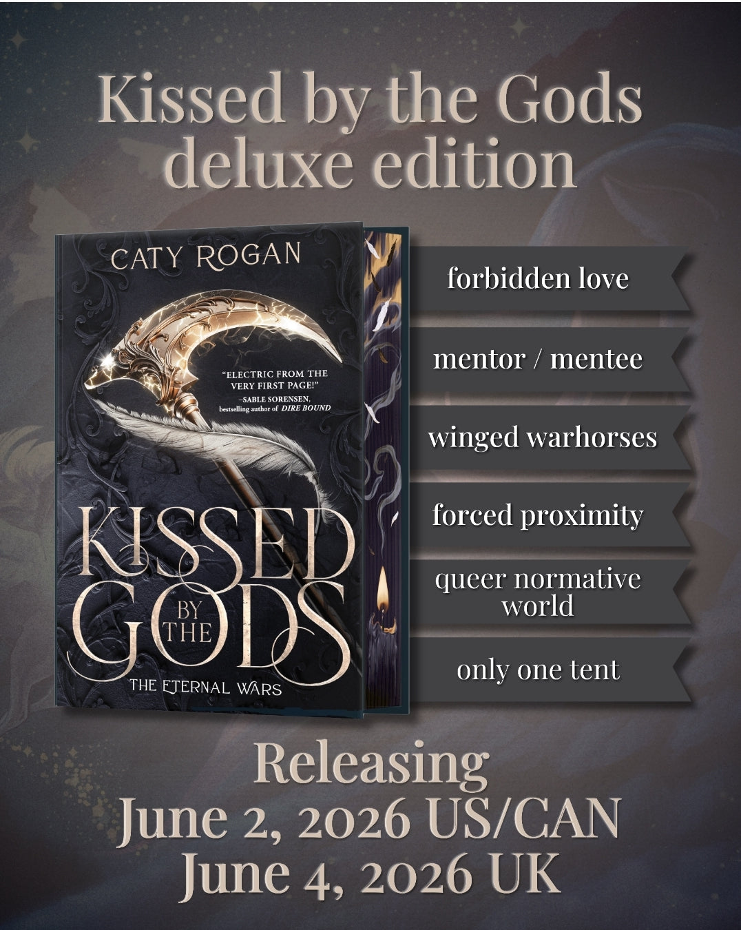 Kissed by the God's [pre prder]