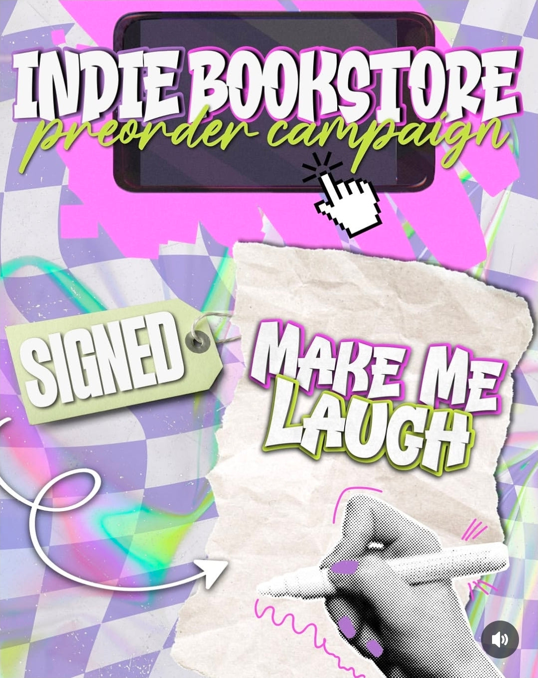 Make me laugh [pre- order]