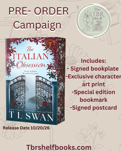 The Italian obsession [pre-order]