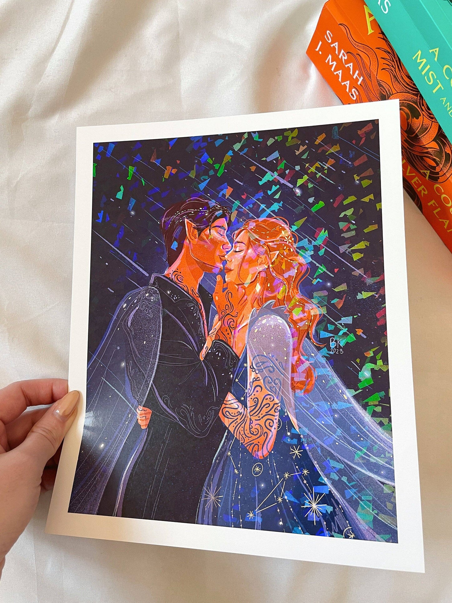 Feyre & Rhys *Holographic Print*