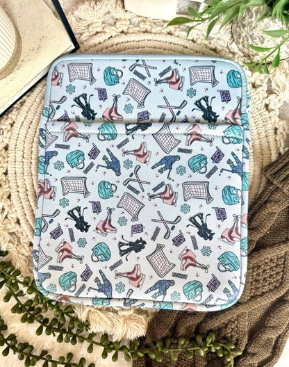 Hockey-Themed Book and Tablet Sleeve/Cover Case #2