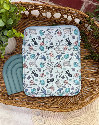 Hockey-Themed Book and Tablet Sleeve/Cover Case #2