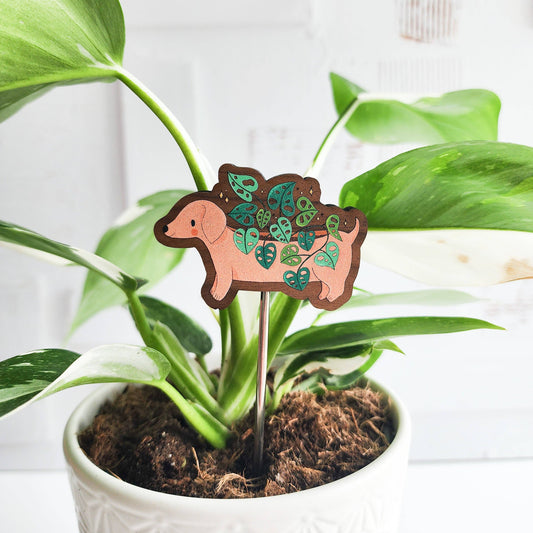 Dachshund planter houseplant flair