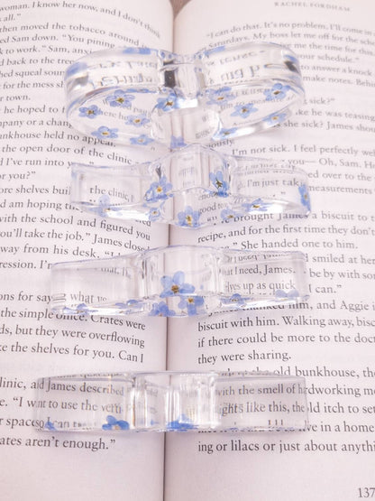 Floral Book Page Holder, Flower Thumb Page Spreader
