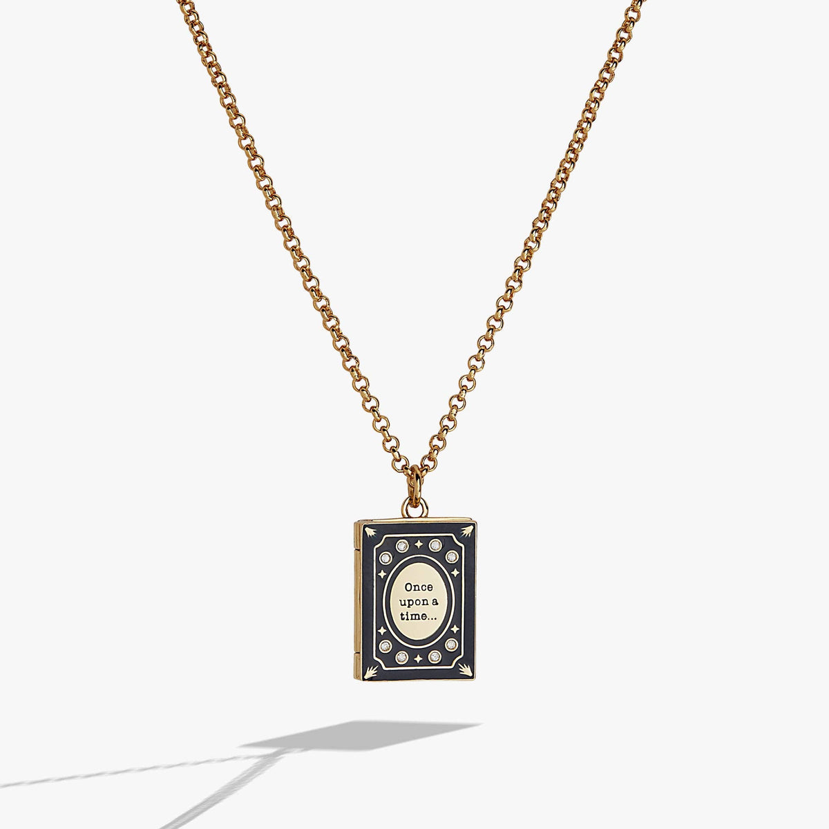 'A Reader Lives A Thousand Lives' Book Club Locket Pendant