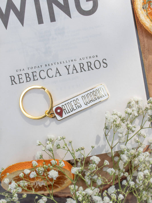 Fourth Wing | Riders Quadrant Location Keychain