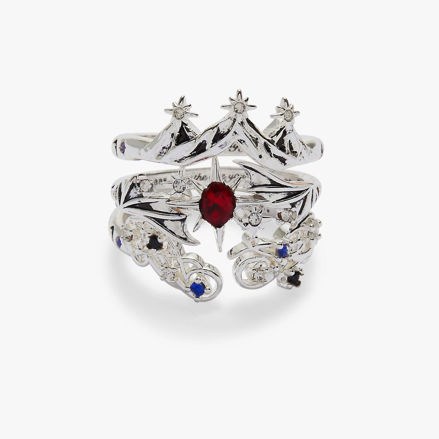 A Court of Thorns and Roses™ Bat Boys Ring Set of 3